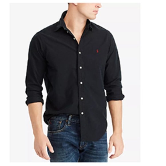 Polo Ralph Lauren Men's Big & Tall Classic Fit Garment-Dyed Long-Sleeve Size XXL